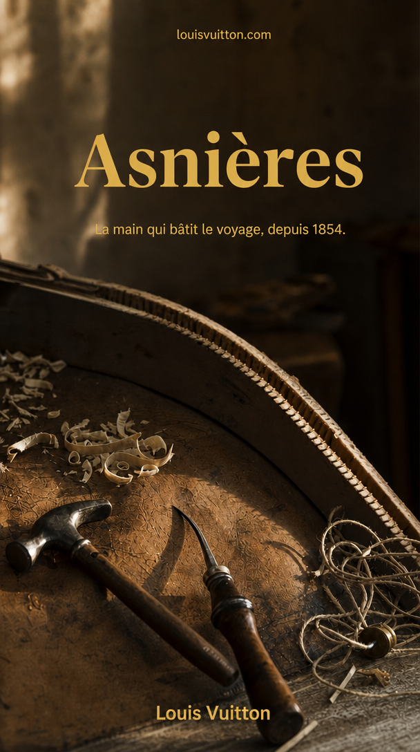Louis Vuitton — Asnières heritage ad